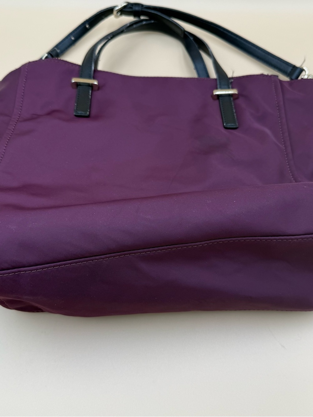 kate spade New York Purple Embellished Tote Bag w/ adjustable crossbody - Picture 4 of 7